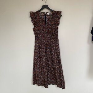 J.Crew Factory Autumn Floral Maxi